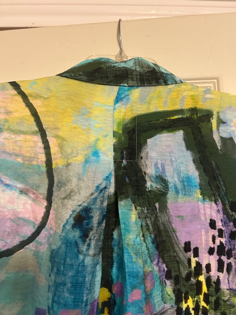 2 for $25 Ali Miles teal pastel blouse - Picture 6 of 7